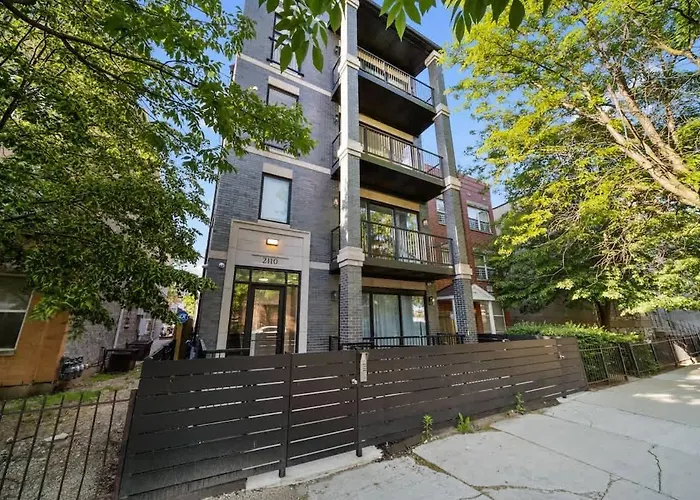 Apartment New 3bed 2bath With Parking By United Center Chicago